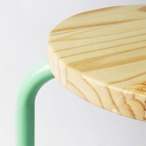 Табурет IKEA DOMSTEN, Светло-зеленый