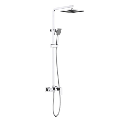Timo SX-1030/00 Selene Душевая система для ванны 200х200/72х85 мм, 1/1 режим, хром