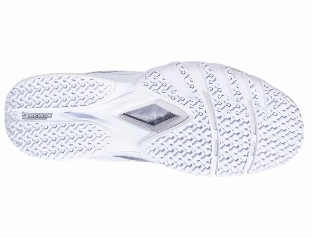 Женские кроссовки для padel Babolat Premura 3 - white/silver