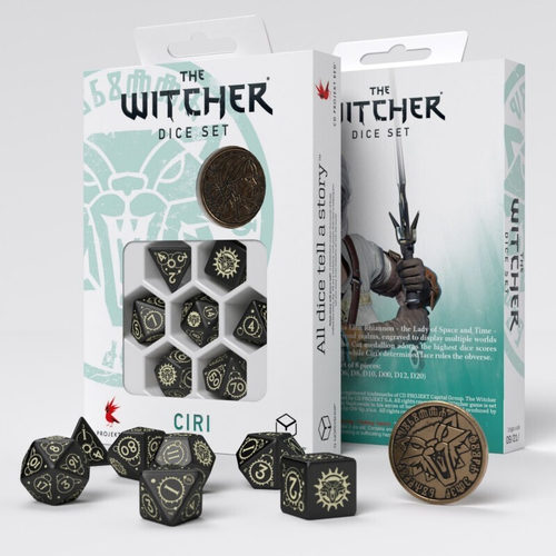 Набор кубиков Witcher: Ciri. The Zireael