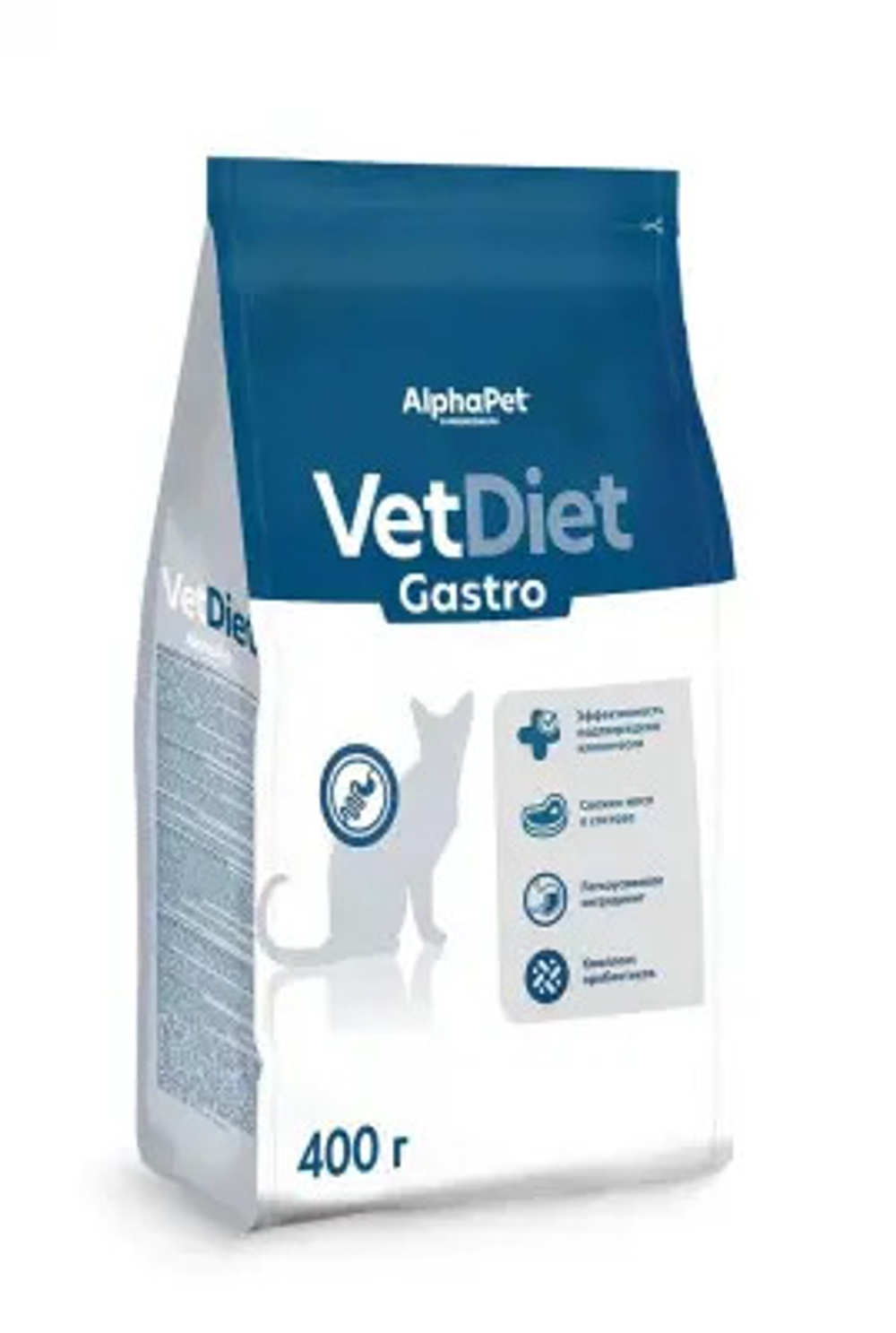 ALPHA PET Vet diet Hypo Сухой корм для кошек при пищевой аллергии 0,4 кг