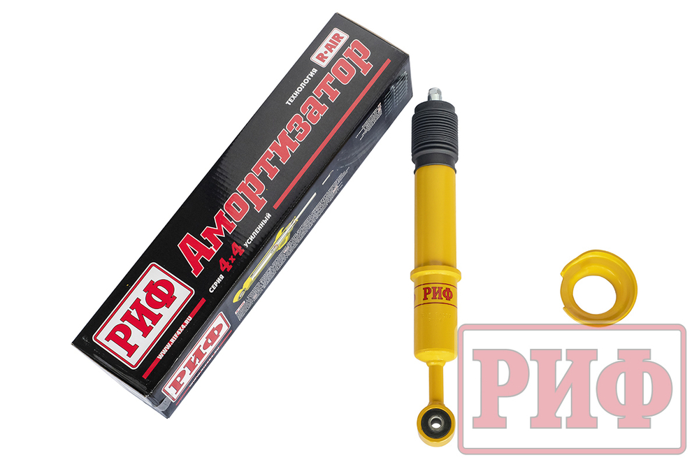 Амортизатор усиленный передний Toyota Hilux 2005-2014, Sollers ST6, Jac T6, T9 штатный и лифт 0-45 мм РИФ