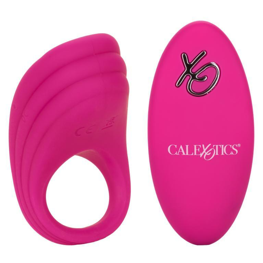 Эрекционное виброкольцо с управлением при помощи пульта Silicone Remote Pleasure Ring