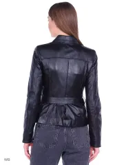 Косуха женская натуральная кожаная