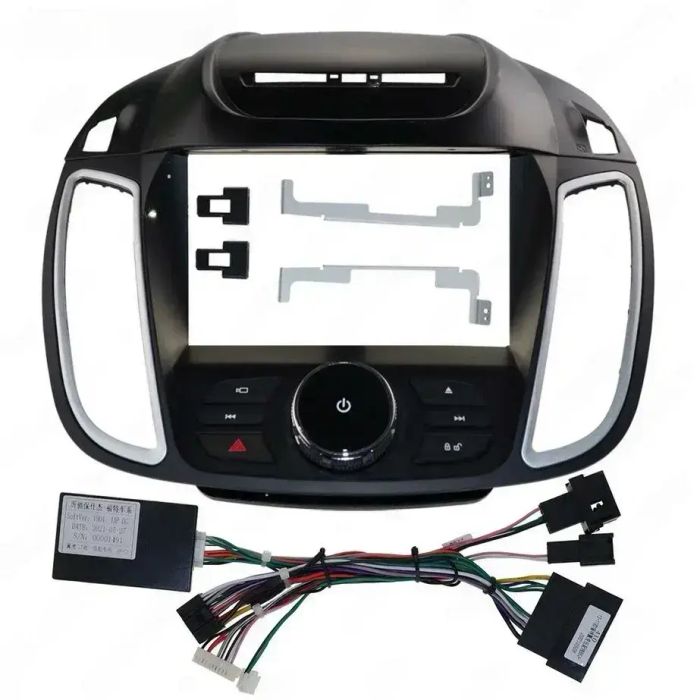 Магнитола для Ford Kuga 2 2012-2019 (без SYNC 3) - Kuberg SF-9203-1 (рамкка 9") QLed+2K, Android 13, Быстрейшая, CarPlay, 4G SIM-слот