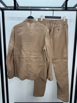 Льняной костюм Brunello Cucinelli