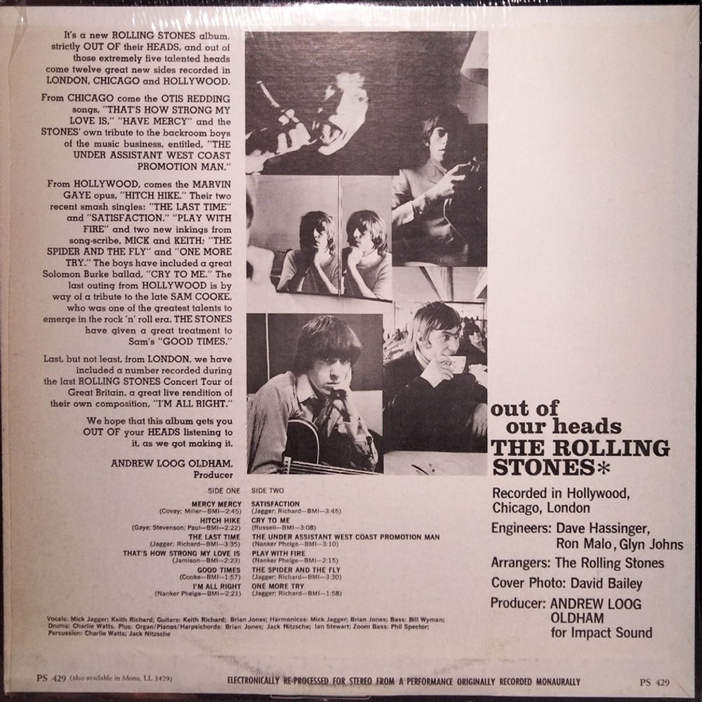 The Rolling Stones / Out Of Our Heads (LP)
