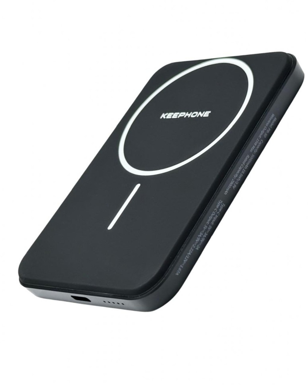 Powerbank магнитный с MagSafe Keephone Brendy 5000mAh черный