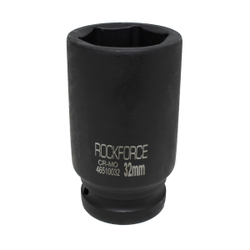 Головка ударная глубокая 32мм 6гр. 3/4'' RockForce##Rock FORCE RF-46510032