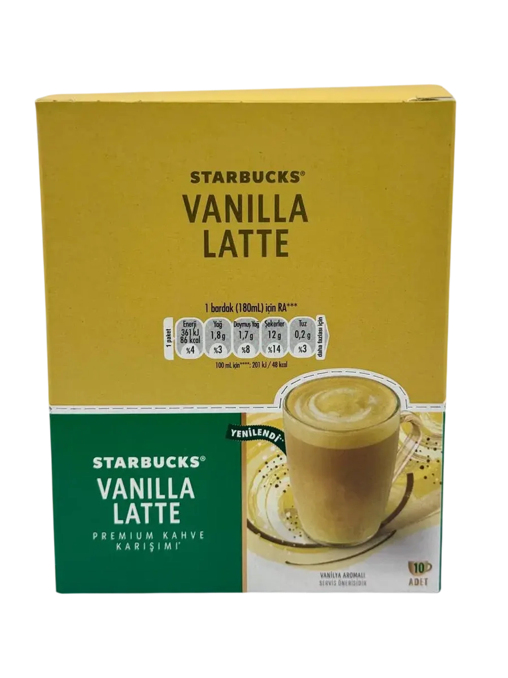 Starbucks Растворимый Vanilla Latte