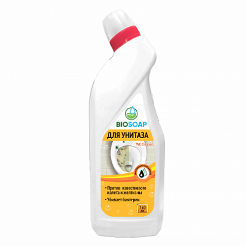 Средство ля мытья унитаза BIOSOAP 750мл