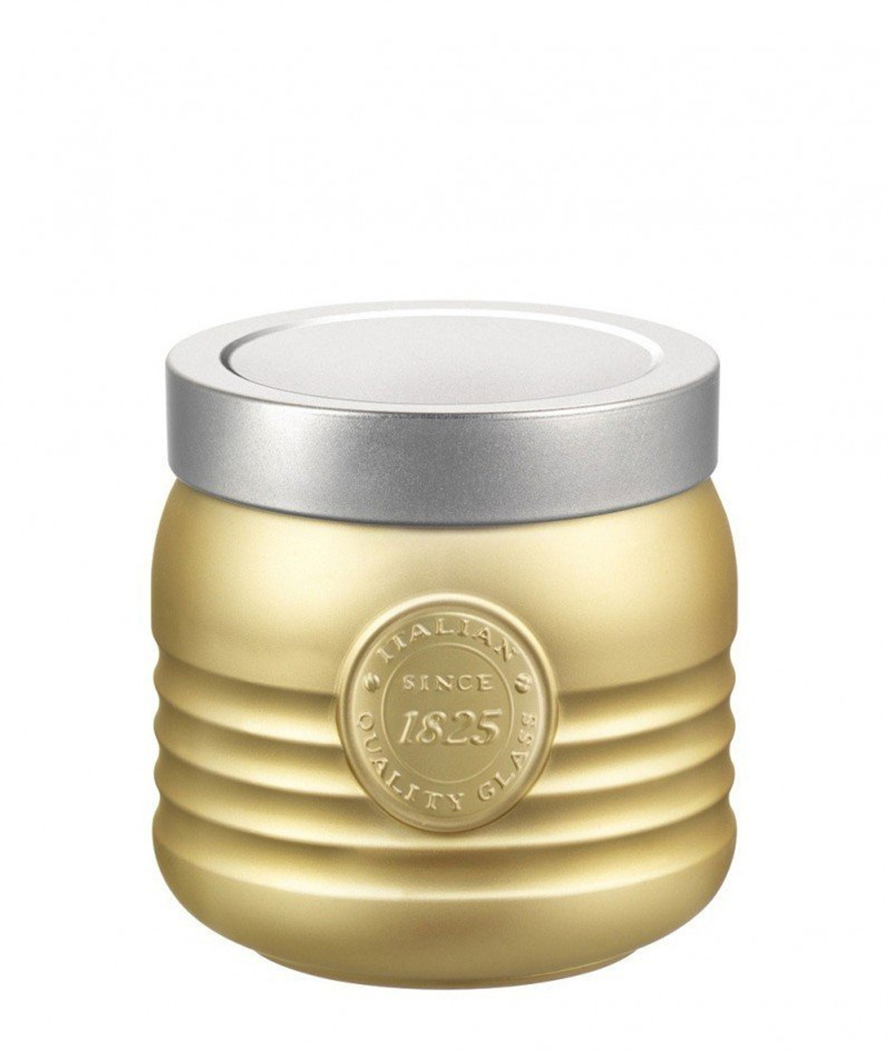 Банка для сыпучих продуктов 0.75л Bormioli Rocco Officina 1825 золотая