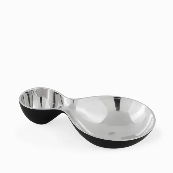 Миска Мetallic Dual, 35х20 см, серебристая