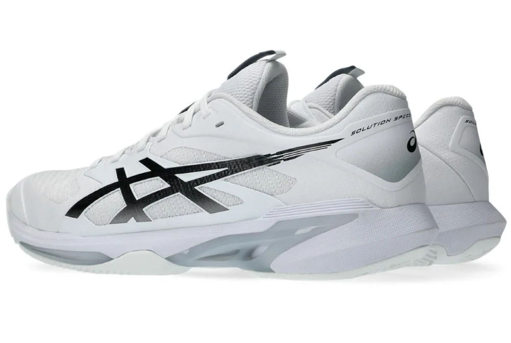 Теннисные кроссовки Asics Solution Speed FF 4 Clay - white/black