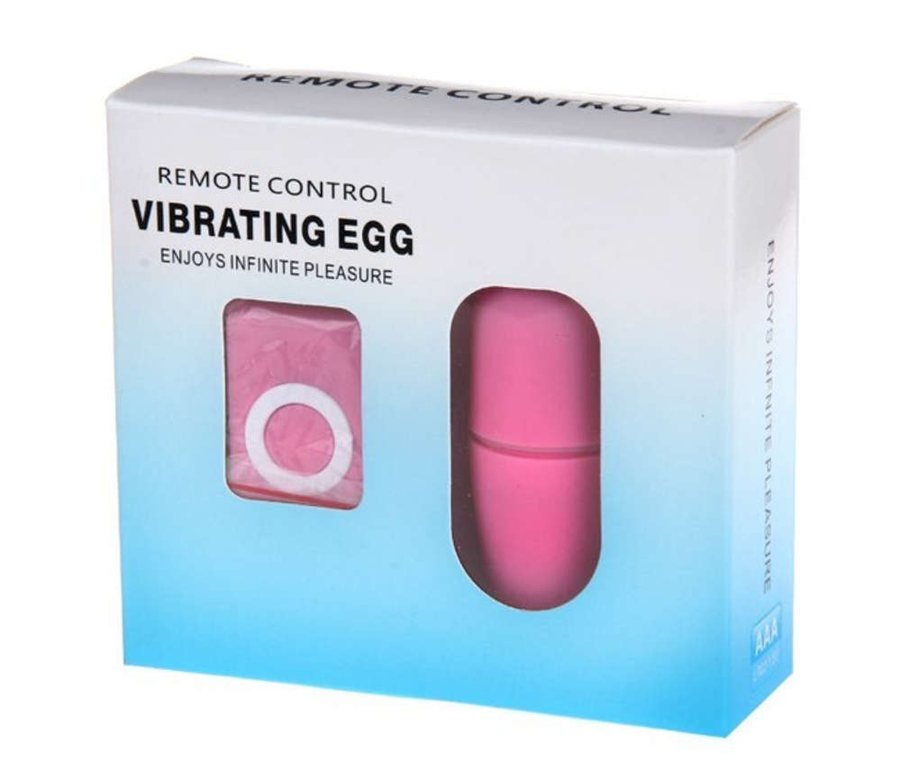 Вибро яйцо с дистанционным пультом управления Vibrating Eggs Remote Control mp3 (розовый) (Цвет: розовый)