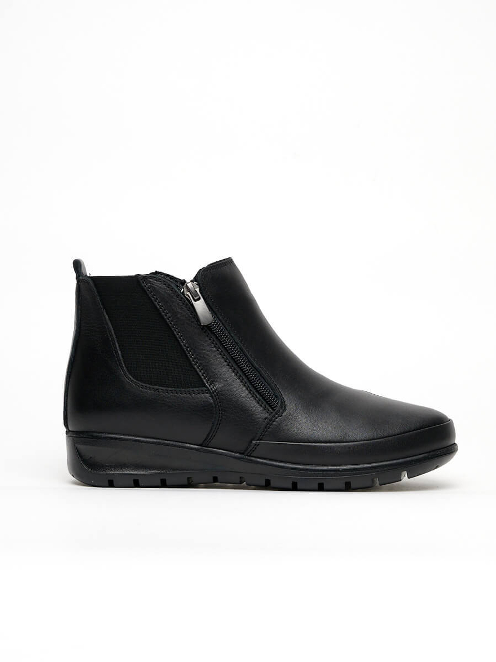 Полусапоги женские анатомические, цвет черный, 8191 FOOTWELL (Размер: M)
