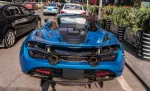 Карбоновый диффузор заднего бампера на замену для McLaren 720S 2017-2023 МакЛарен тюнинг
