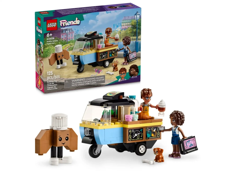 Конструктор LEGO Friends 42606 Пекарня на колесах