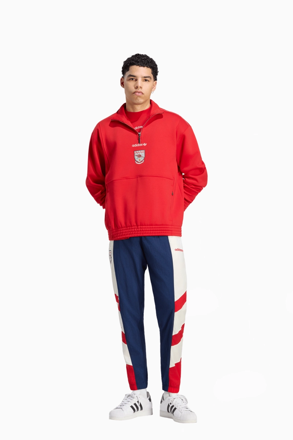 Кофта adidas Arsenal FC 26/27 EQT Half-Zip - красный