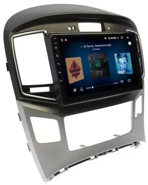 Магнитола для Hyundai H1/Starex 2016-2019 (с часами) - Vaycar VA23C-023 на Android 13, Быстрая, 4G SIM-слот
