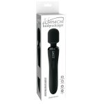 Черный аккумуляторный вибратор-wand 23см PipeDream Wanachi Body Recharger Black 3039-23