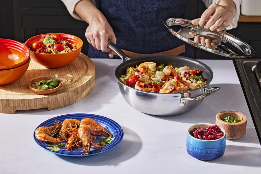 Le Creuset Набор из 4 форм для выпечки 100мл лазурный 79109102200000