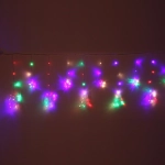 Гирлянда для дома БАХРОМА «Волшебство» ш2,5 м* в0,6/0,9м 120 ламп LED, 8 реж, IP-20, Мультицвет (возможность соединения)