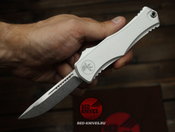 Нож Microtech HERA 2 S/E - светлая рукоять, клинок стоунвош МТ23