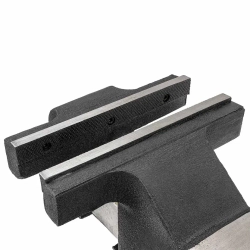 Тиски стальные поворотные с наковальней 10''(250мм) RockForce RF-6540210A