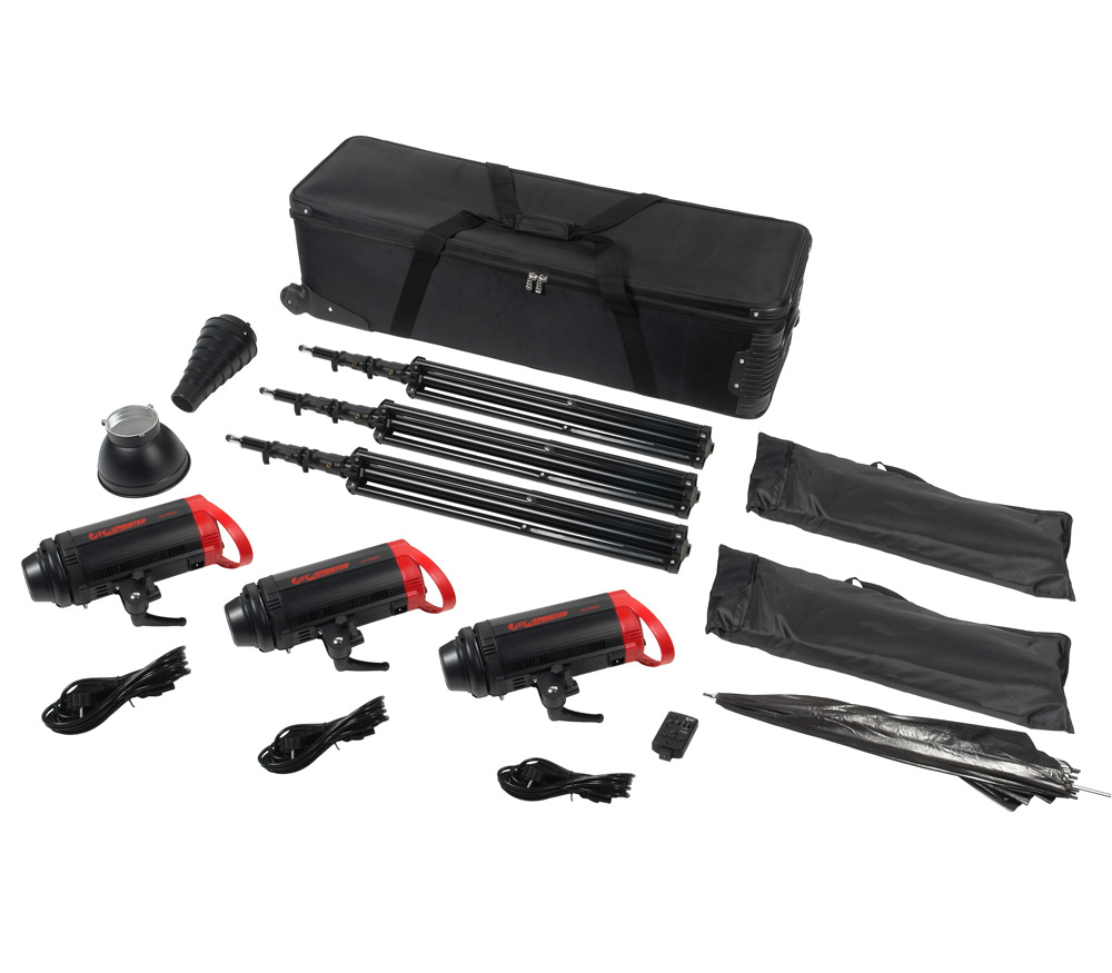 Комплект Falcon Eyes Sprinter LED 3300-SBU Kit, 3х300 Дж