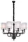 Люстра подвесная Sfera Sveta 2095/8 BLACK, 8×40 Вт, чёрная