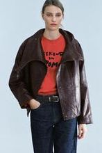 Верхняя одежда из кожи Zara