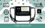Магнитола для Mitsubishi L200 2015-2019 (климат) - Vaycar VA47-1198 на Android 13, Быстрая, 4G SIM-слот