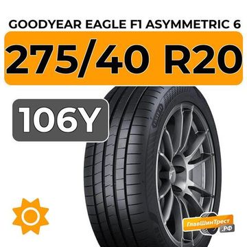 Goodyear Eagle F1 Asymmetric 6 275/40 R20 106Y XL FP