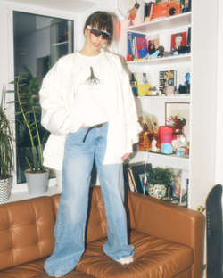 Oversize Bomber [Coconut Milk]