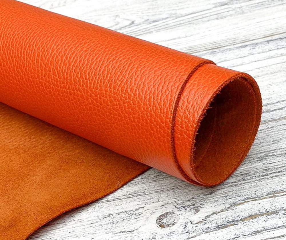Лакшери цв. Оранжевый / Luxury Tannery Orange