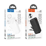 Портативный аккумулятор Hoco J126, Travel, 10000mAh, PD/QC/FCP/AFC, Белый
