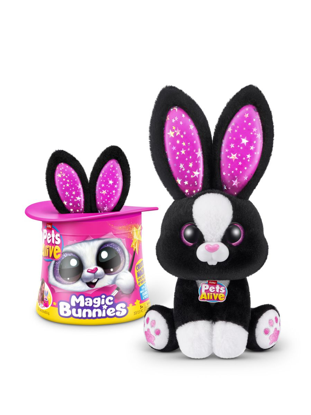 Интерактивная игрушка Pets Alive Магический Кролик в шляпе Magic Bunnies