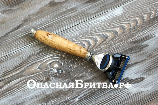 Бритва MUEHLE PURIST, Fusion, каповая береза