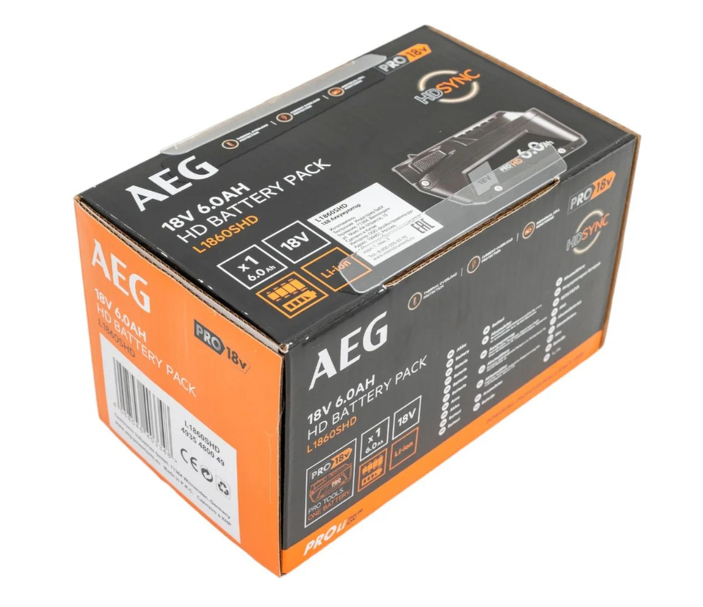 AEG Аккумулятор L1820S 4935472275