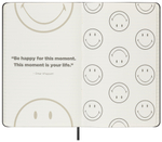 Блокнот Moleskine Limited Edition Smiley (LESMILEYNTBK) 13х21 см, 176 стр. в линейку, черный