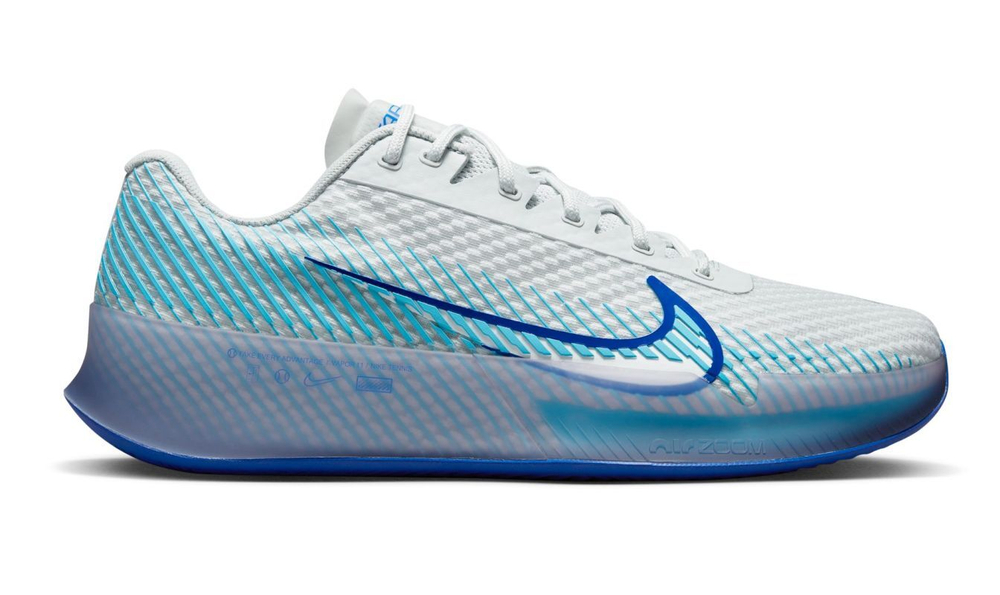 Мужские кроссовки теннисные Nike Zoom Vapor 11 Clay - photon dust/game royal/baltic blue