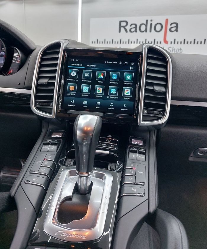 Магнитола для Porsche Cayenne 958 2016-2018 PCM 4.0 - RDL-958 монитор 8.4" на Android 12, Быстрая, CarPlay, 4G SIM-слот