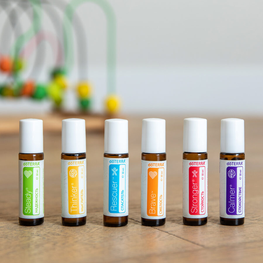 Детская коллекция смесей эфирных масел doTERRA, Kids Oil Collection, 6x10 мл