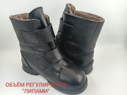 Ознакомительный образец! Женские полусапоги для пожилого возраста.