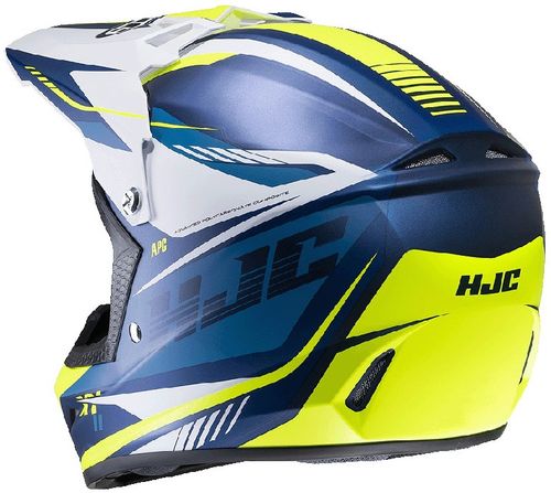 Купить Мотошлем Кроссовый HJC CS-MX II Drift MC3HSF / Сине-зеленый