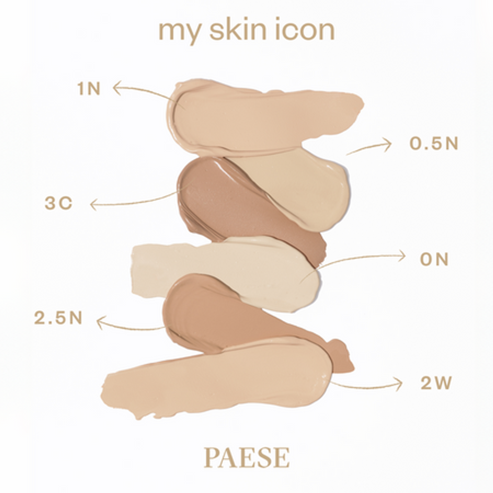 Тональный крем матирующий Paese My Skin 1N Ecru