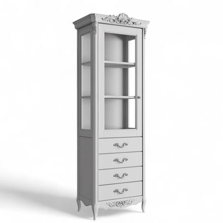 Витрина стеклянная L APs489E