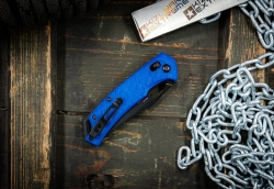 Складной нож SRM 9201-PL BlackWash сталь 8Cr13MOV рукоять Blue FRN