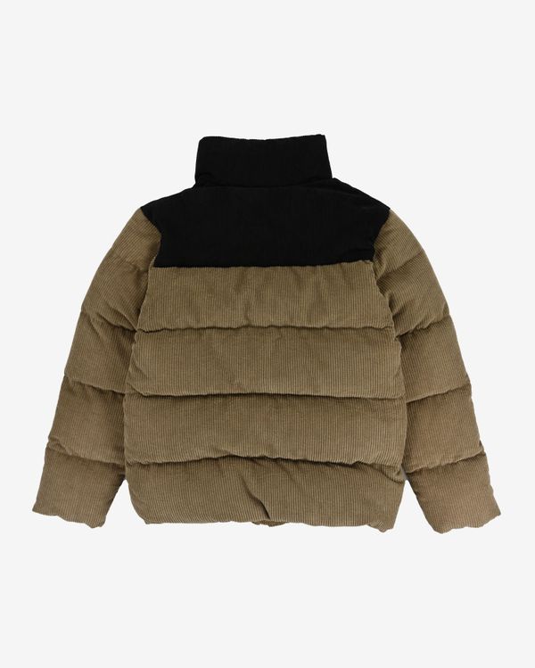 Пуховик Downjacket Velvet Combo Бежевая - фото 3